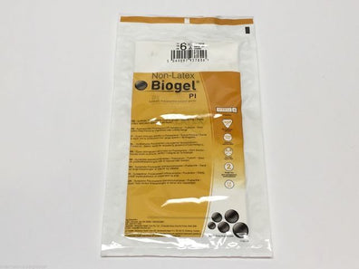 Biogel 40660 Non Latex Pl Synthetic Polyisoprene Surgical Gloves, Size 6 (x)